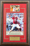 Ryan Mallett Autographed Framed Arkansas Razorbacks Photo