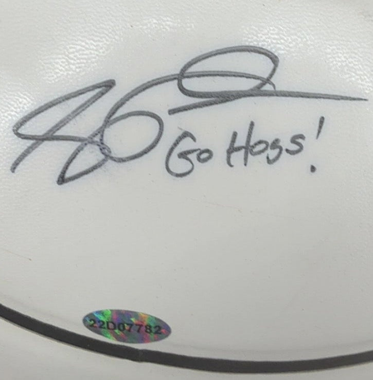 Scotty Thurman Autographed Arkansas Razorbacks Basketball Display