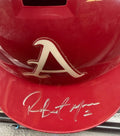 Robert Moore Autographed Arkansas Razorbacks Full-Size Batting Helmet